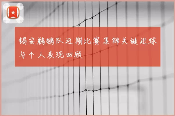 锡安鹈鹕队近期比赛集锦关键进球与个人表现回顾