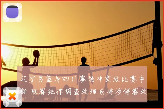 辽宁男篮与四川赛场冲突致比赛中断 联赛纪律调查处理或将涉停赛处罚